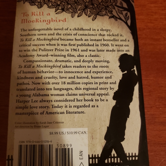 To Kill a Mockingbird paperback book - Picture 2 of 3